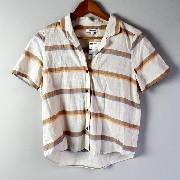 Madewell XS Button Down Top - Picture 1 of 4